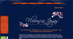 Desktop Screenshot of florenciajoyas.com.ar